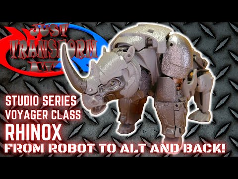 JUST TRANSFORM IT!: Studio Series Voyager Rhinox (RotB)