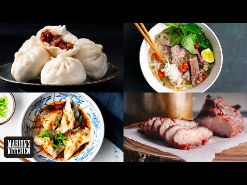 Best ISOLATION food projects✌️Dumplings, Bao, Pho & BBQ Pork | Quarantine Cooking #StayHome #WithMe