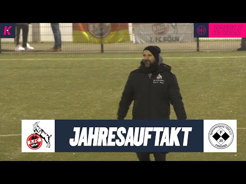 First tough test of the year for Cologne's youth team | 1. FC Köln U19 - SpVg Frechen 20 (friendl...