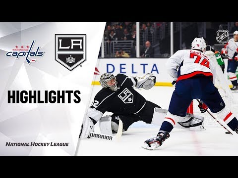 NHL Highlights | Capitals @ Kings 12/4/19