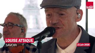 Louise Attaque : &quot;Savoir&quot; pour France Inter à la Maison de la Radio.