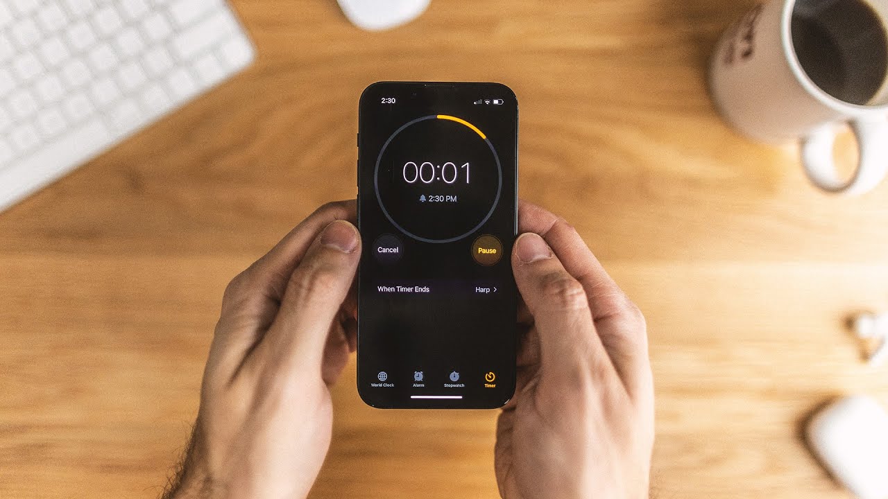 I timed everything for 30 days