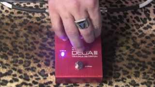Video thumbnail for Mission Engineering DELTA III Distortion demo with PureSalem JIMMY guitar by gearmanndude