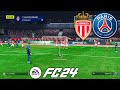 EA FC 24 PSG vs AS Monaco | Ligue 1 | Difficulté Ultime