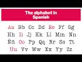Learn Read The Spanish Alphabet A B C El Abecedario Alfabeto En Español