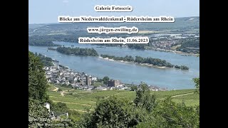 Galerie Fotoserie Blicke am Niederwalddenkmal Rüdesheim am Rhein