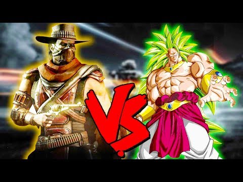 Erron Black Vs Broly Army - Epic Battle - Mortal Kombat Costume Skin Mod