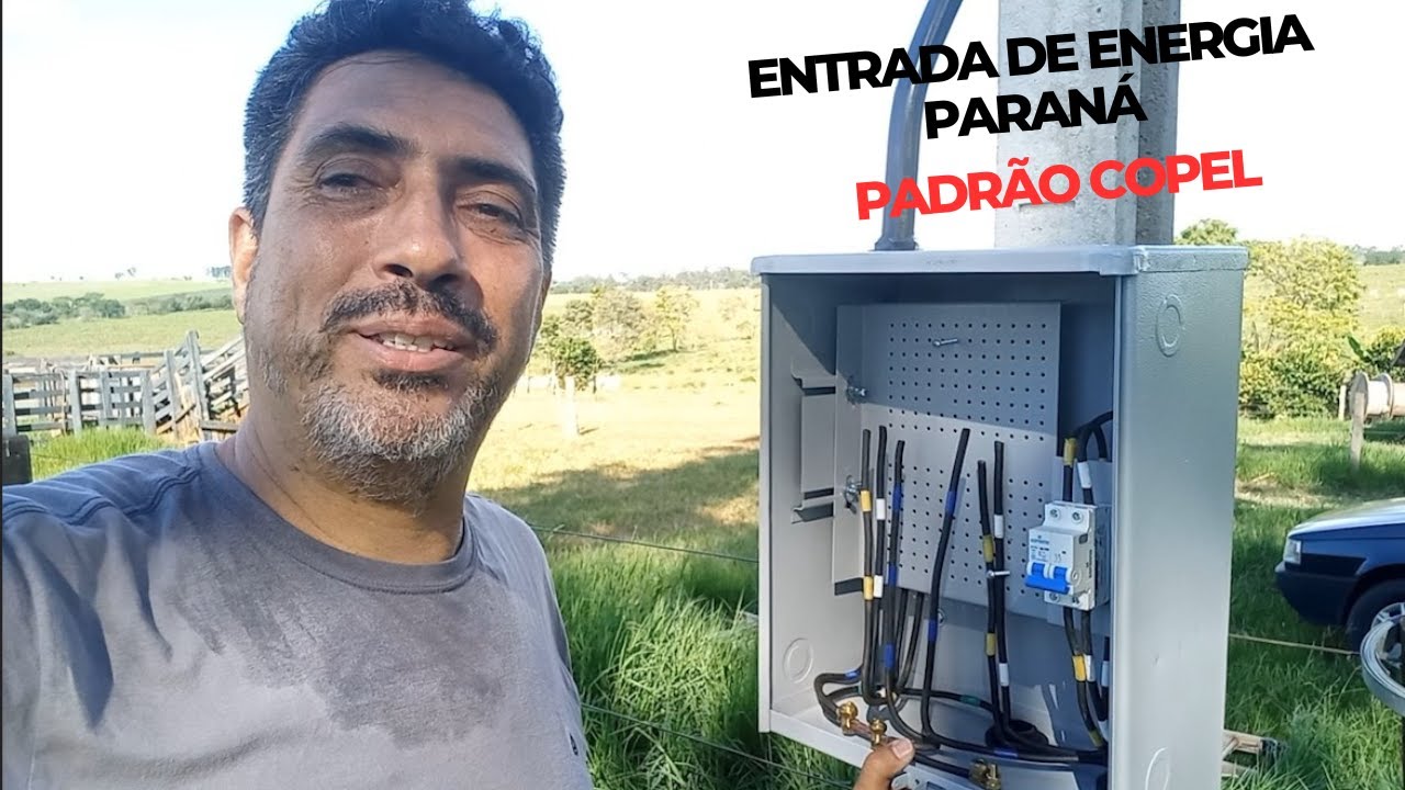 Entrada de energia Paraná Padrão Copel