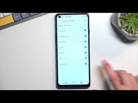 How to Copy Contacts from a SIM Card to the Internal Storage on the CUBOT Max 3 - Import Contacts