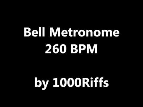 Bell Metronome : 260 BPM - Beats Per Minute