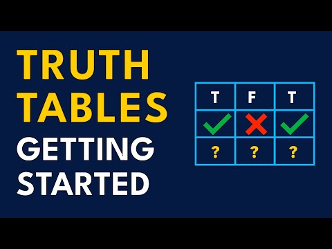 How to Make a Truth Table | Step-by-Step Guide with Examples