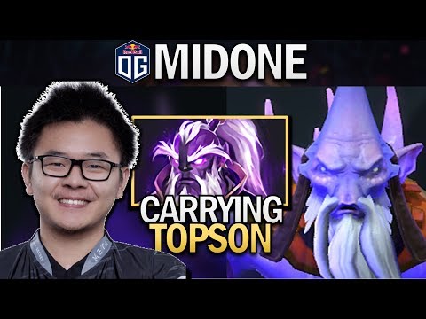 OG.MIDONE DARK SEER CARRYING TOPSON VOID SPIRIT - DOTA 2 7.24 GAMEPLAY