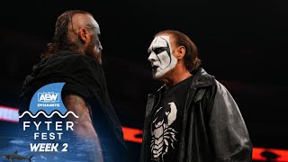 What Happened When Sting and Malakai Came Face to Face? | AEW Dynamite: Fyter Fest Wk 2, 7/20/22 video