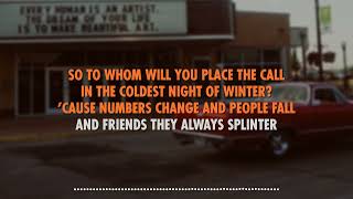 Death Cab for Cutie - Hold No Guns (Lyric Video)