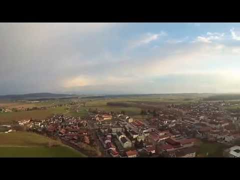 Holzkirchen von oben