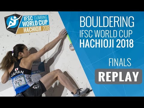 IFSC Climbing World Cup Hachioji 2018 - Bouldering - Finals - Men/Women