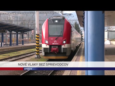 Nové Pantery bez sprievodcov 18. 12. 2025 #zssk #vlaky