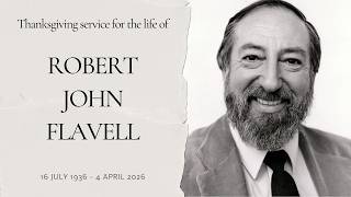 Robert (Bob) Flavell Funeral Livestream, 17 April 2026, 11am Berwick Anglican Church