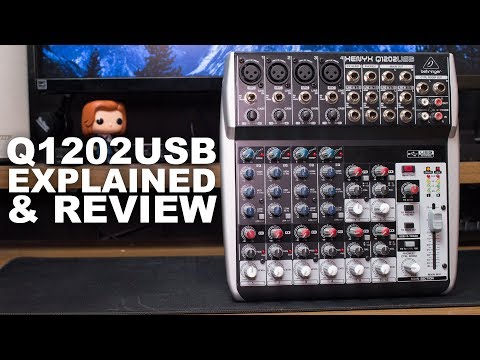 Обзор микшерного пульта Behringer Q1202USB