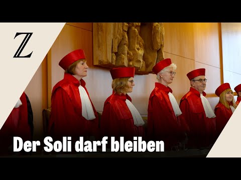 Verfassungsgericht weist Klage gegen Solidaritätszuschlag ab