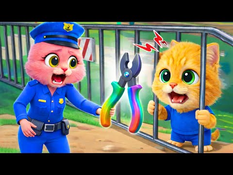 Police Officer Rescues Baby | Police Cartoon + More Nursery Rhymes & Kids Songs | Toby Town