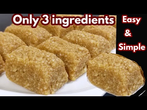 Peanut Milk Cake - Rakhi Special Sweet Recipe - Raksha bandhan Festival Recipe / Easy Sweet Recipes