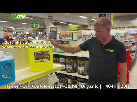Kroon-Oil Koelvloeistof -38 NF Orgânico | 14041 | 20ltr - BTN de Haas (545526)