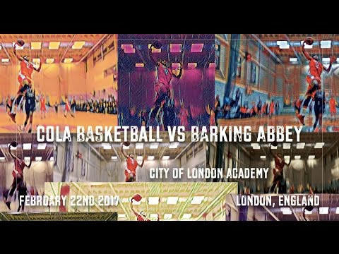 CoLA Basketball vs Barking Abbey February 22nd 2017 We R Ballers