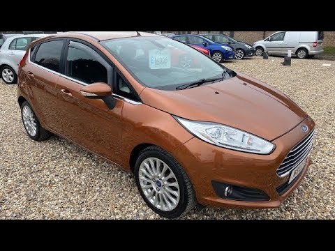 2013 13 Ford Fiesta1.5 TDCi Titanium Hatchback 5dr Diesel
