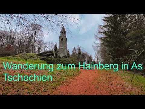 Wanderung zum Hainberg bei As in Tschechien
