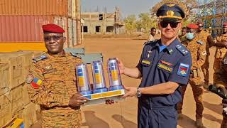 Burkina : La Russie remet un don de 192 millions de FCFA au Génie Militaire