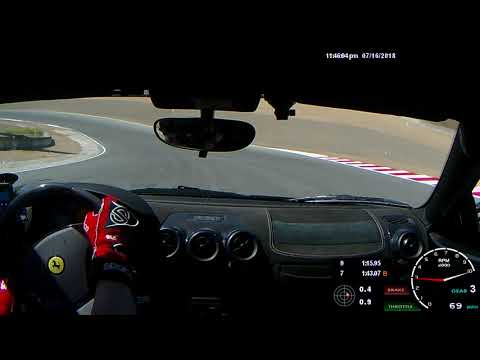 Ferrari 430 Scuderia -  Laguna Seca