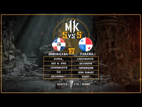 🏆 DOMINICANA VS PANAMA -【5 Vs 5】 -【MK11】 Ft. Gviper_, DaixonPro, Sandy, Laggymaster