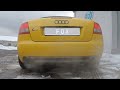 Video: Fox Edelstahl Duplex Racing-Komplettanlage ab Kat Audi S4 Cabrio B6 B7
