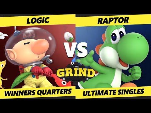 The Grind 116 Winners Quarters - Logic (Olimar) Vs. Raptor (Yoshi) Smash Ultimate - SSBU