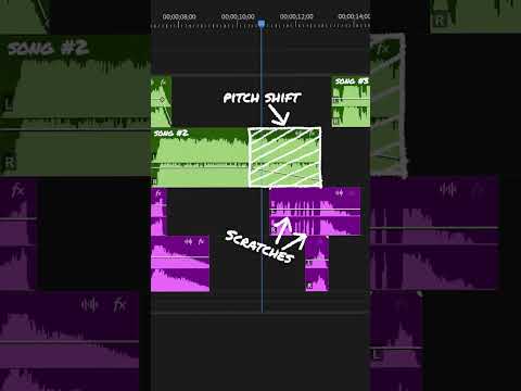 3 Ways to Transition between Songs 👇 #videoediting #adobepremierepro