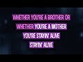 Stayin Alive Karaoke Bee Gees