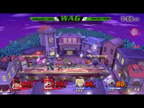 WAG 60 - Animacon + Noct (Red) vs. ThisGuy + Gnes (Blue)