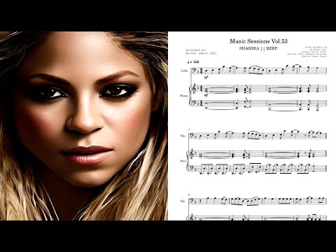 Cello and Piano Arrangement | Shakira & BZRP | Vol  53