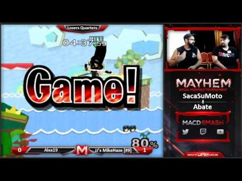 Mayhem Sept 2015 LQ: Alex19 (Blue) vs MikeHaze (White)