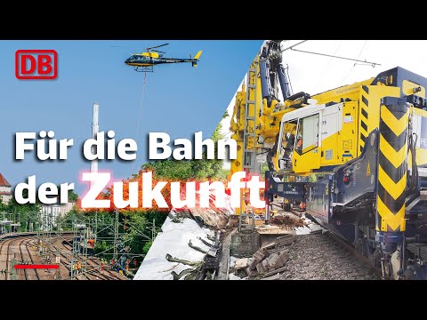 Helikopter, Bagger, Riesenbohrmaschine: So baut die Deutsche Bahn den Digitalen Knoten Stuttgart