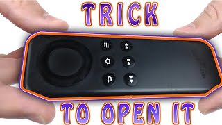 How to: Open an Amazon Fire Stick Remote control