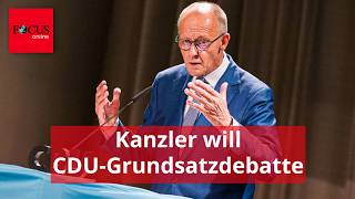 Merz: „Was wir bisher getan haben, hat nicht ausgereicht”