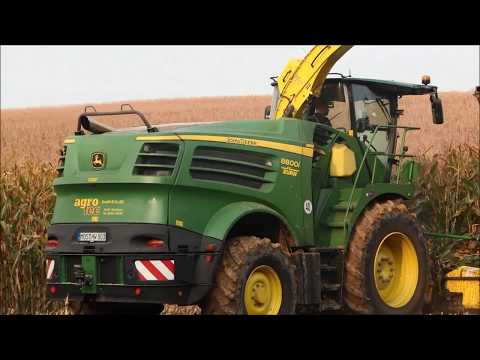 John Deere 8800i / Maisernte 2017