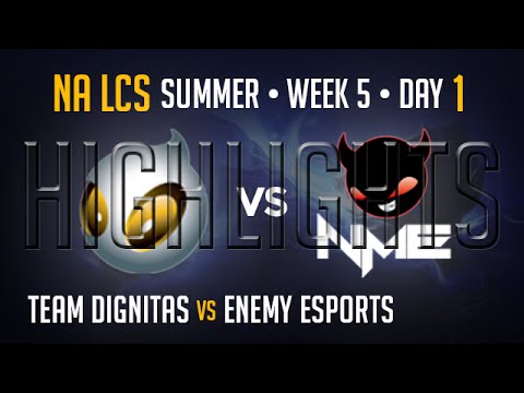 DIG vs NME HIGHLIGHTS | Week 5 NA LCS Summer Split 2015 S5 | Dignitas vs Enemy Esports W5