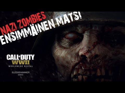 MIHIN TÄÄLLÄ PITÄÄ MENNÄ?| Call of Duty: WWII | NAZI ZOMBIES