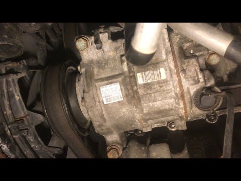REMOVING “air conditioner compressor” audi volkswagen b7