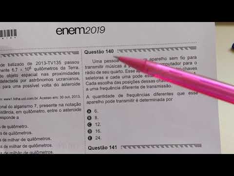 Q140 Matemática ENEM 2019 (amarelo): Uma pessoa comprou um aparelho sem fio para transmitir músicas