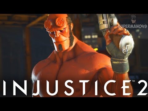 The Best Looking Hellboy! - Injustice 2 "Hellboy" Gameplay (Online Ranked)