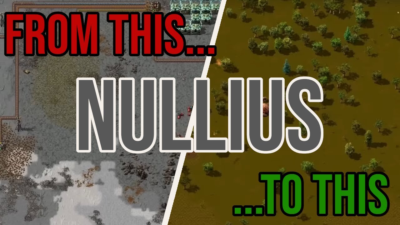 The Complete Nullius Experience | Modded Factorio
